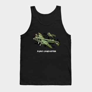 Avro Lancaster warplane Tank Top